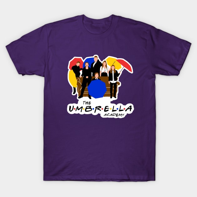 The Umbrella friends 2 T-Shirt by rakelittle